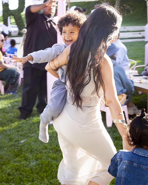 Kim Kardashian, Saint West, True Thompson, Birthday